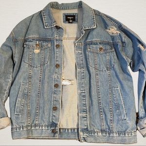 Ripped Jean Jacket | F21